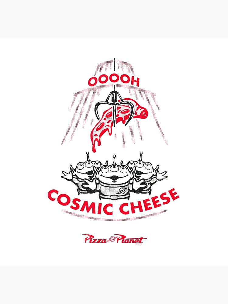 Pizza Planet Aliens Cosmic Cheese Throw Pillow - Image 2