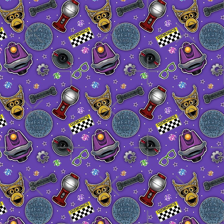 Mst3k Pattern Tote Bag - Image 2