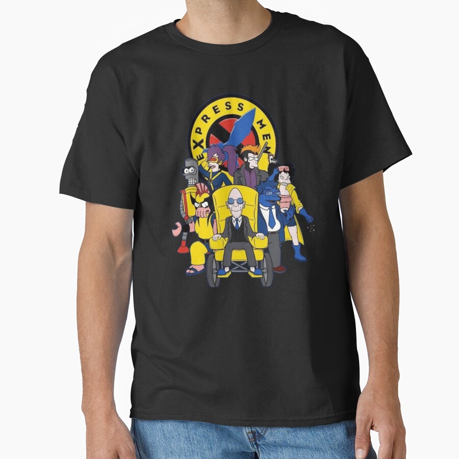 Expres Men X Men Style Futurama T-shirt - Image 2