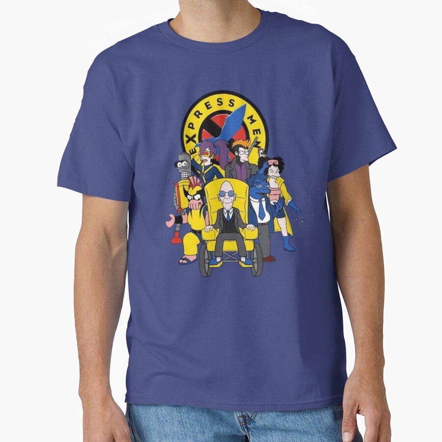 Expres Men X Men Style Futurama T-shirt - Image 4