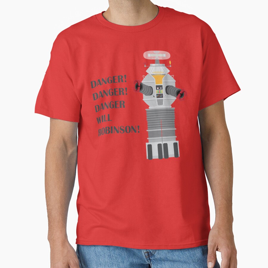 Robot Lost In Space Classic T Shirt T-shirt - Image 5