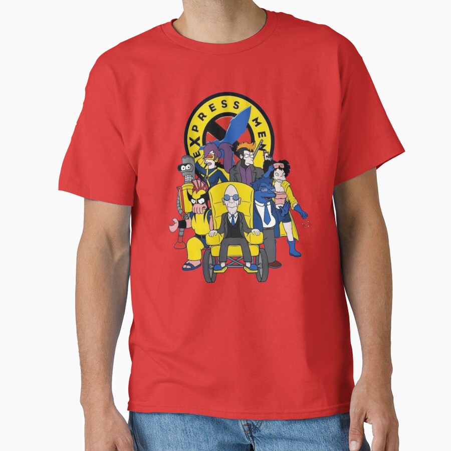 Expres Men X Men Style Futurama T-shirt - Image 5