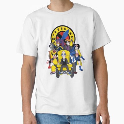 Expres Men X Men Style Futurama T-shirt