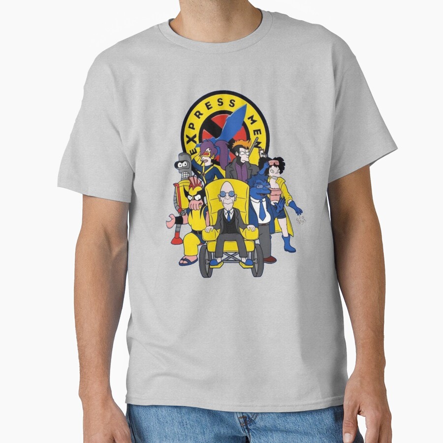 Expres Men X Men Style Futurama T-shirt - Image 3