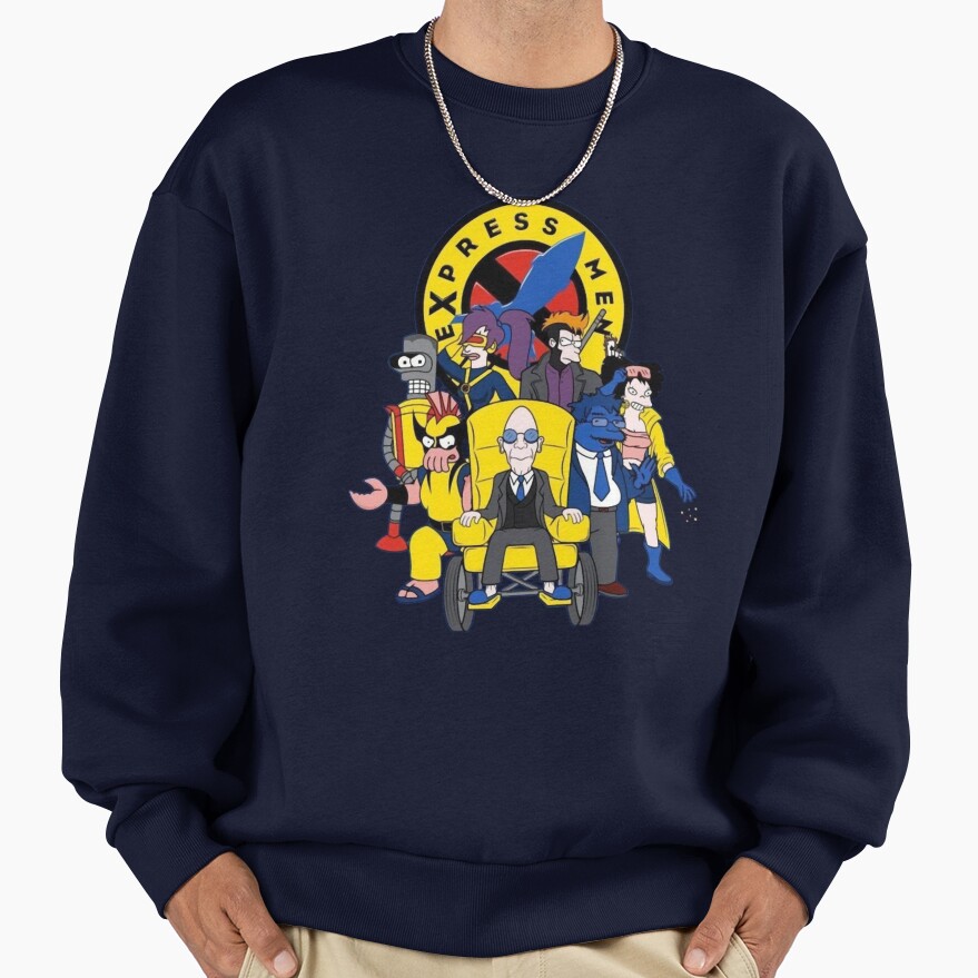 Expres Men X Men Style Futurama Sweatshirt - Image 5
