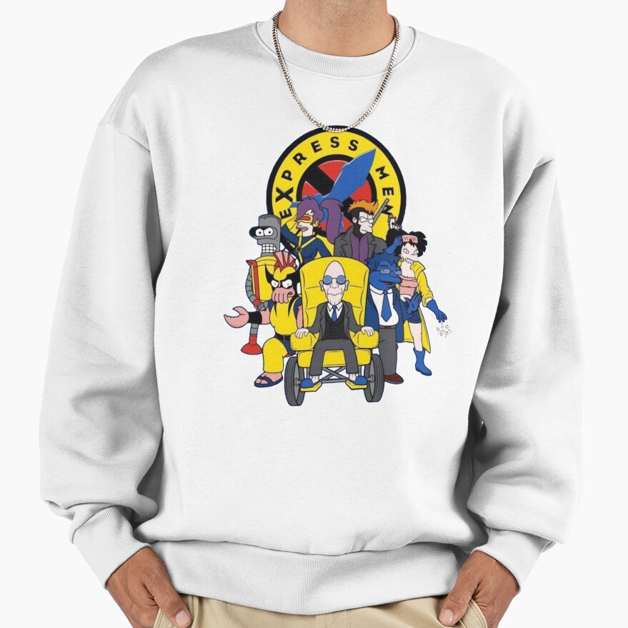 Expres Men X Men Style Futurama Sweatshirt
