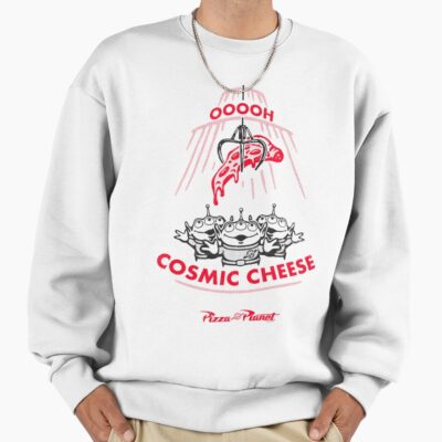 Pizza Planet Aliens Cosmic Cheese Sweatshirt