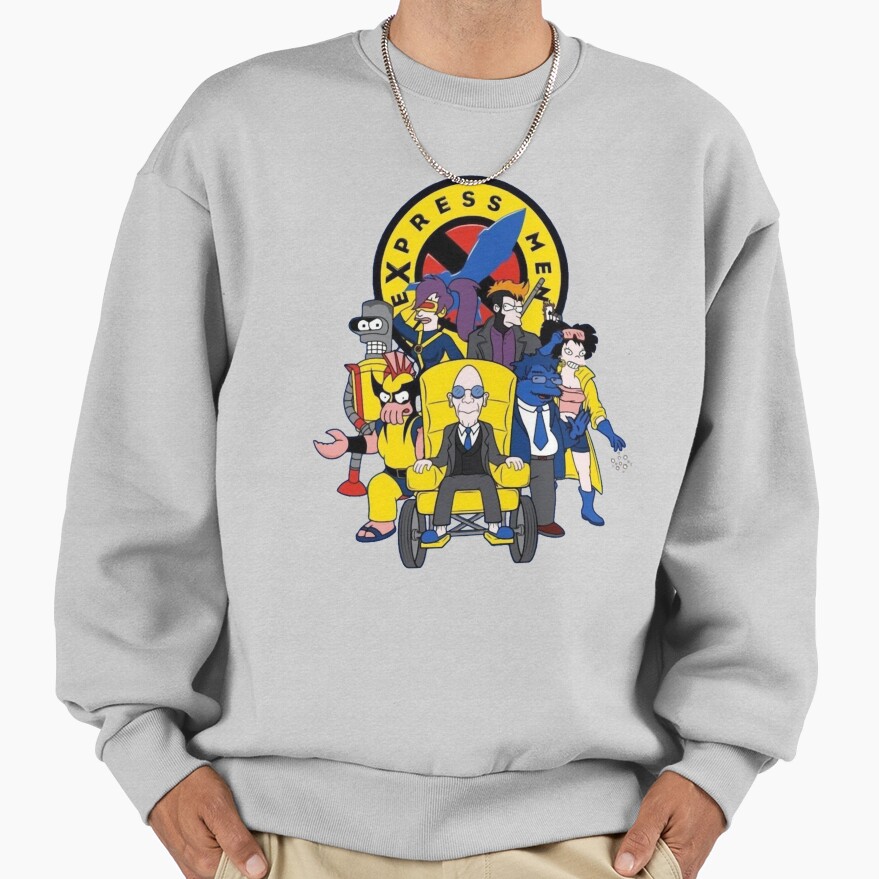 Expres Men X Men Style Futurama Sweatshirt - Image 4