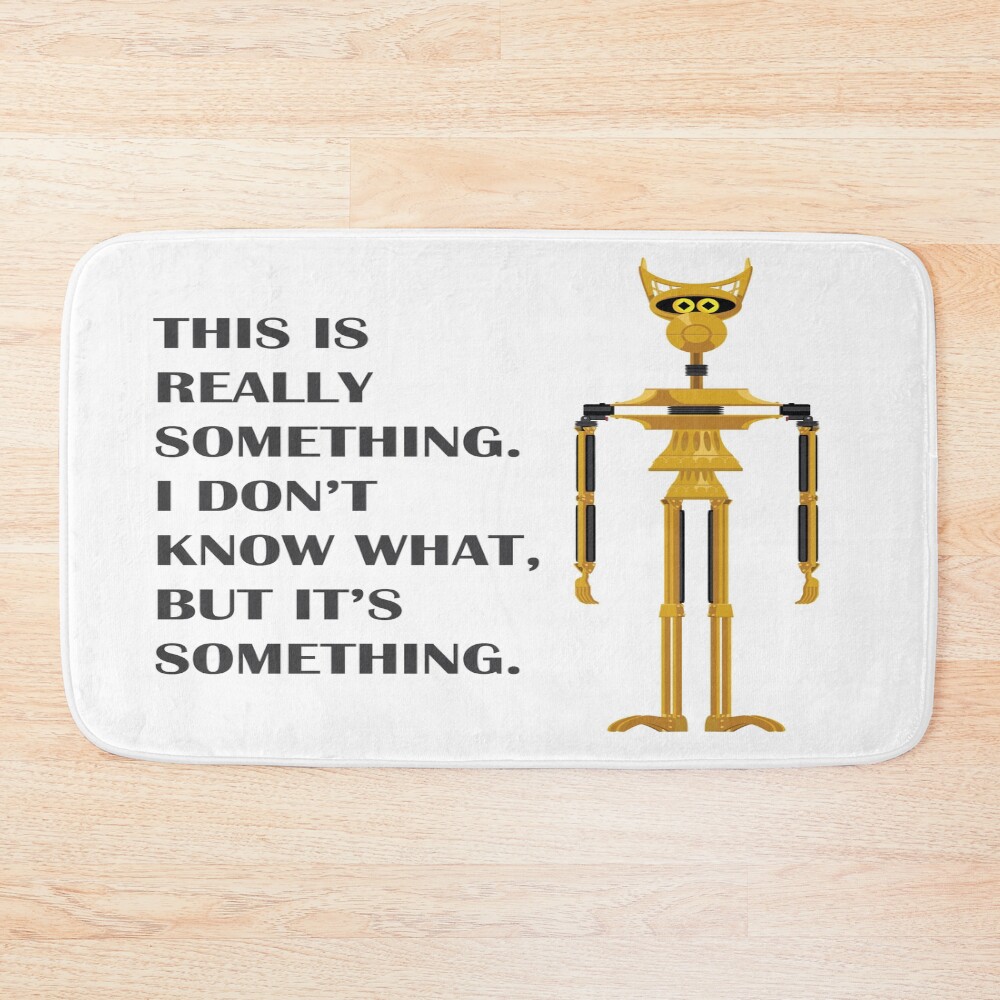 Crow T Robot Golden Spider Duck Bath Mat