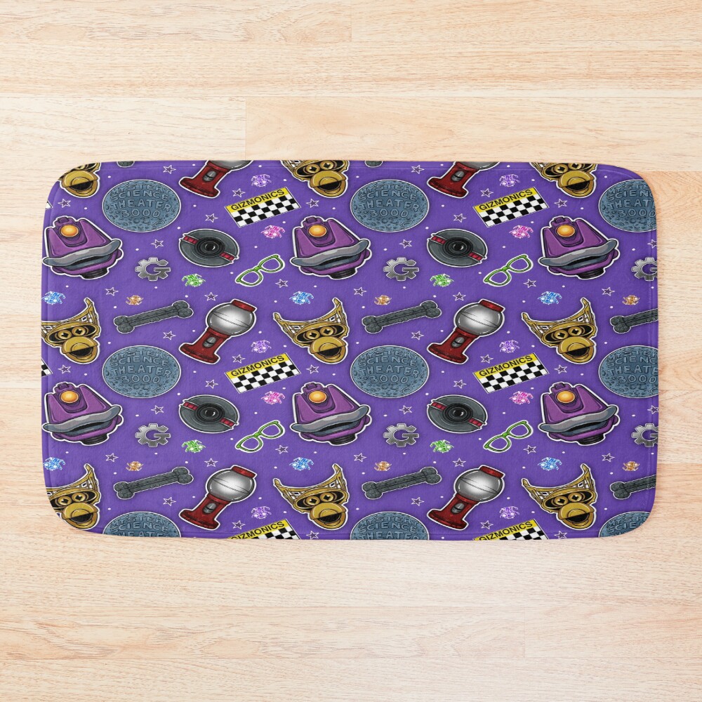 Mst3k Pattern Bath Mat