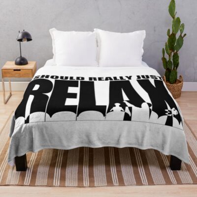 Mst3k Says Relax Throw Blanket