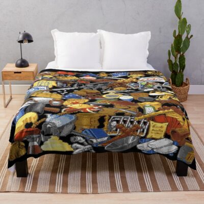 Inventory 3 Throw Blanket