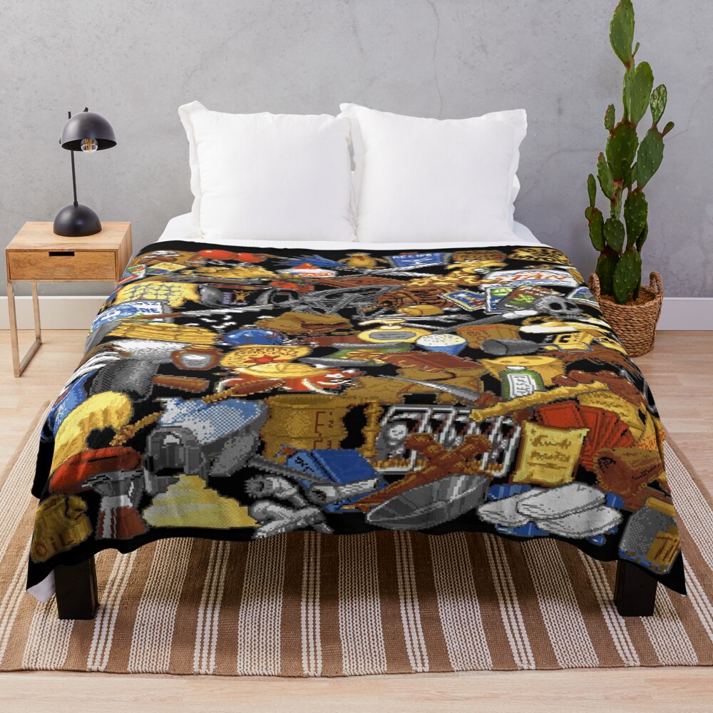 Inventory 3 Throw Blanket