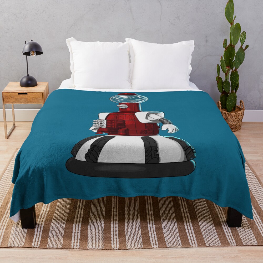 Tom Servo Throw Blanket