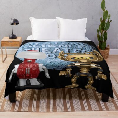 Mst3k Mystery Science Theater 3000 Throw Blanket