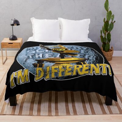 Crooow Throw Blanket