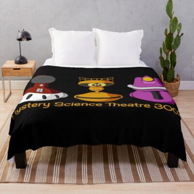 Mystery Science Theatre 3000 Bots Throw Blanket