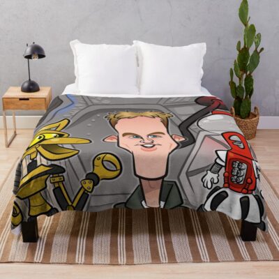 Mst3k Mystery Science Theater 3000 Throw Blanket