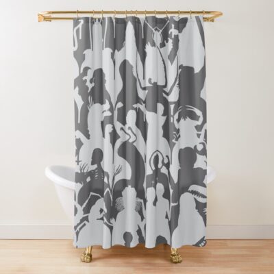 Mystery Theater 3k Shower Curtain