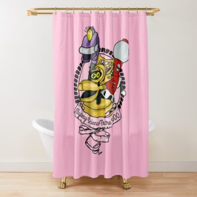 Mystery Science Shower Curtain