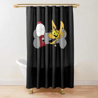 Mst3k The Bots Shower Curtain