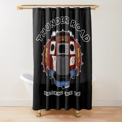 Thunder Road 1985 Shower Curtain