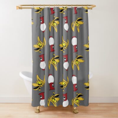 Mst3k The Bots Shower Curtain