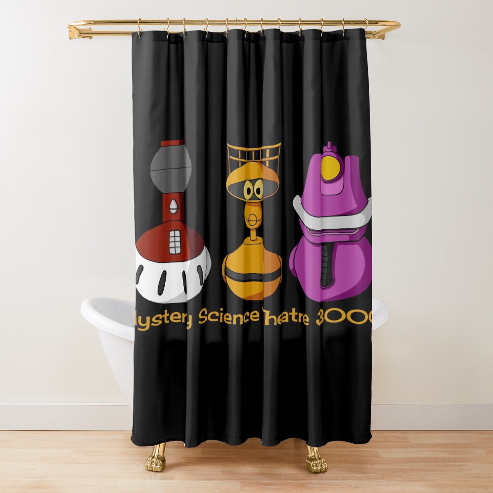 Mystery Science Theatre 3000 Bots Shower Curtain