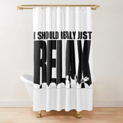 Mst3k Says Relax Shower Curtain