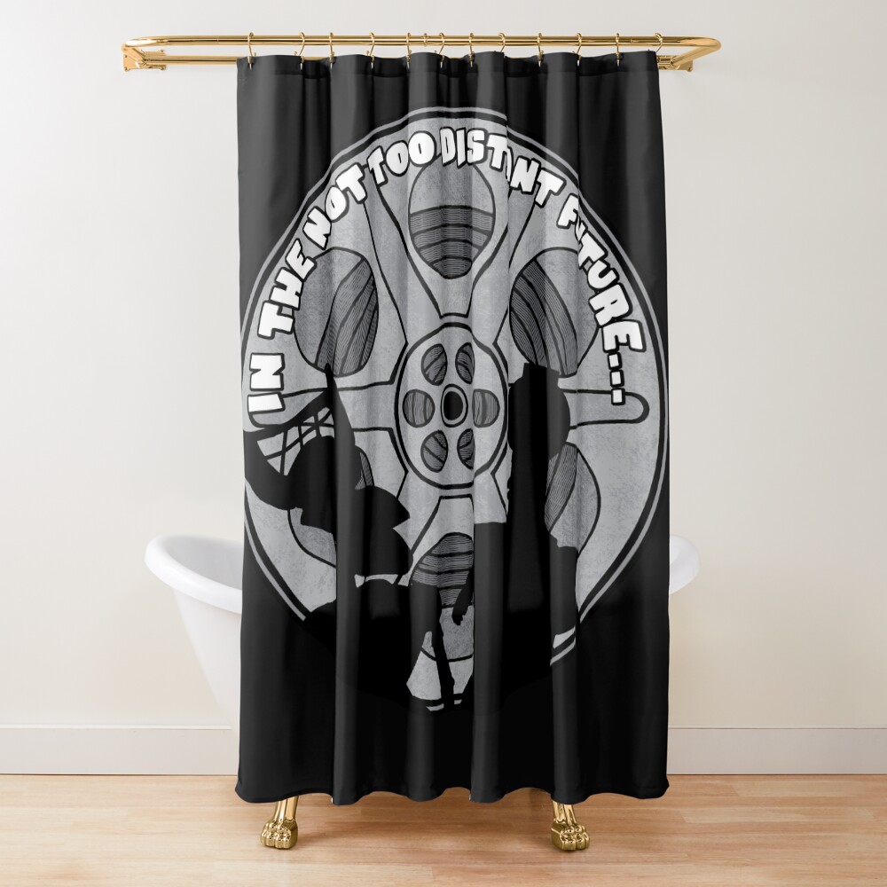 It S A Mystery Of Science Shower Curtain