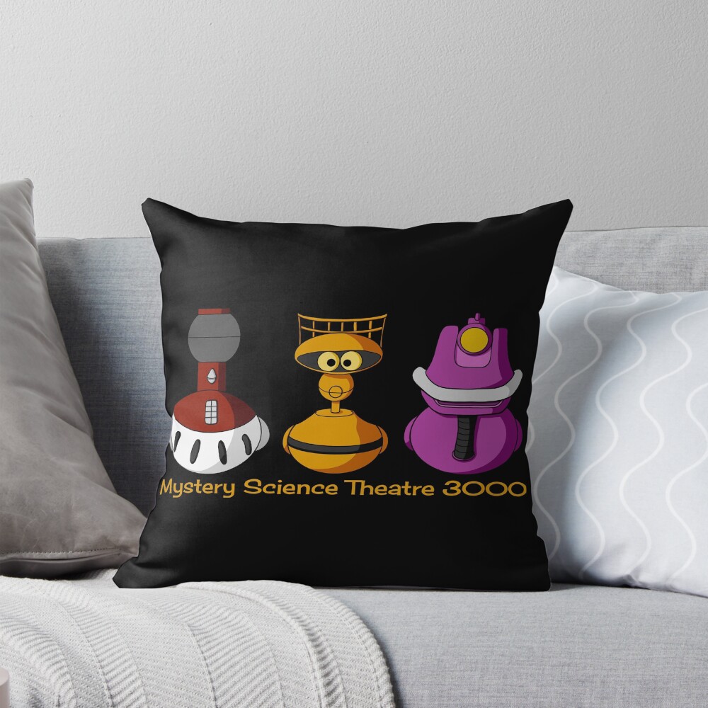 Mystery Science Theatre 3000 Bots Throw Pillow