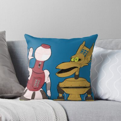 She Mystery On My Science Till I Theater Throw Pillow