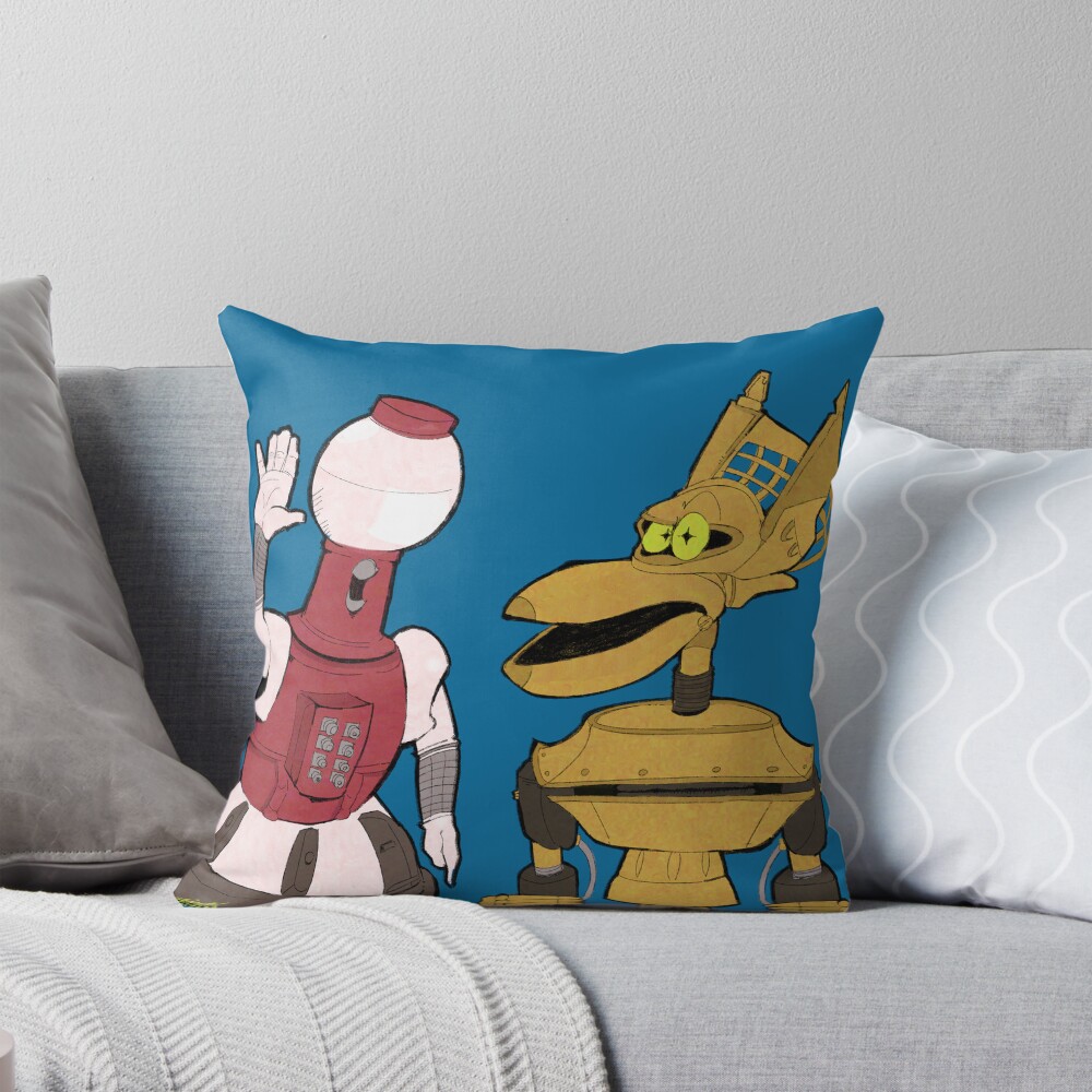She Mystery On My Science Till I Theater Throw Pillow