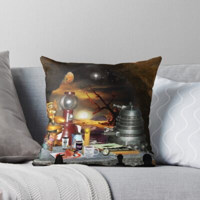 So Daleks Are The Good Guys Throw Pillow