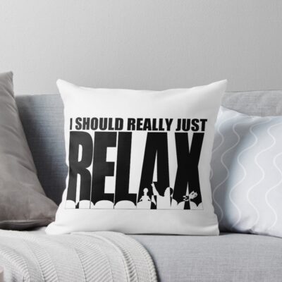 Mst3k Says Relax Throw Pillow