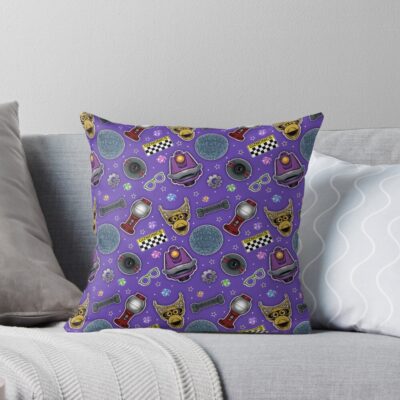 Mst3k Pattern Throw Pillow
