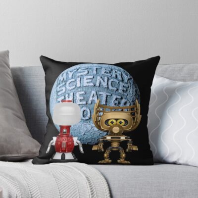 Mst3k Mystery Science Theater 3000 Throw Pillow