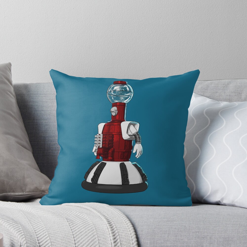 Tom Servo Throw Pillow
